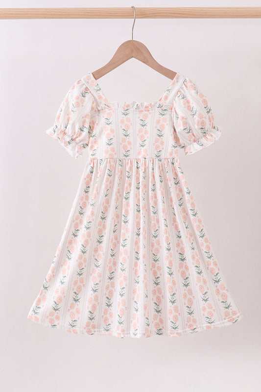 Sage Floral Mommy & Me Dress | Matching Mom & Daughter Outfit