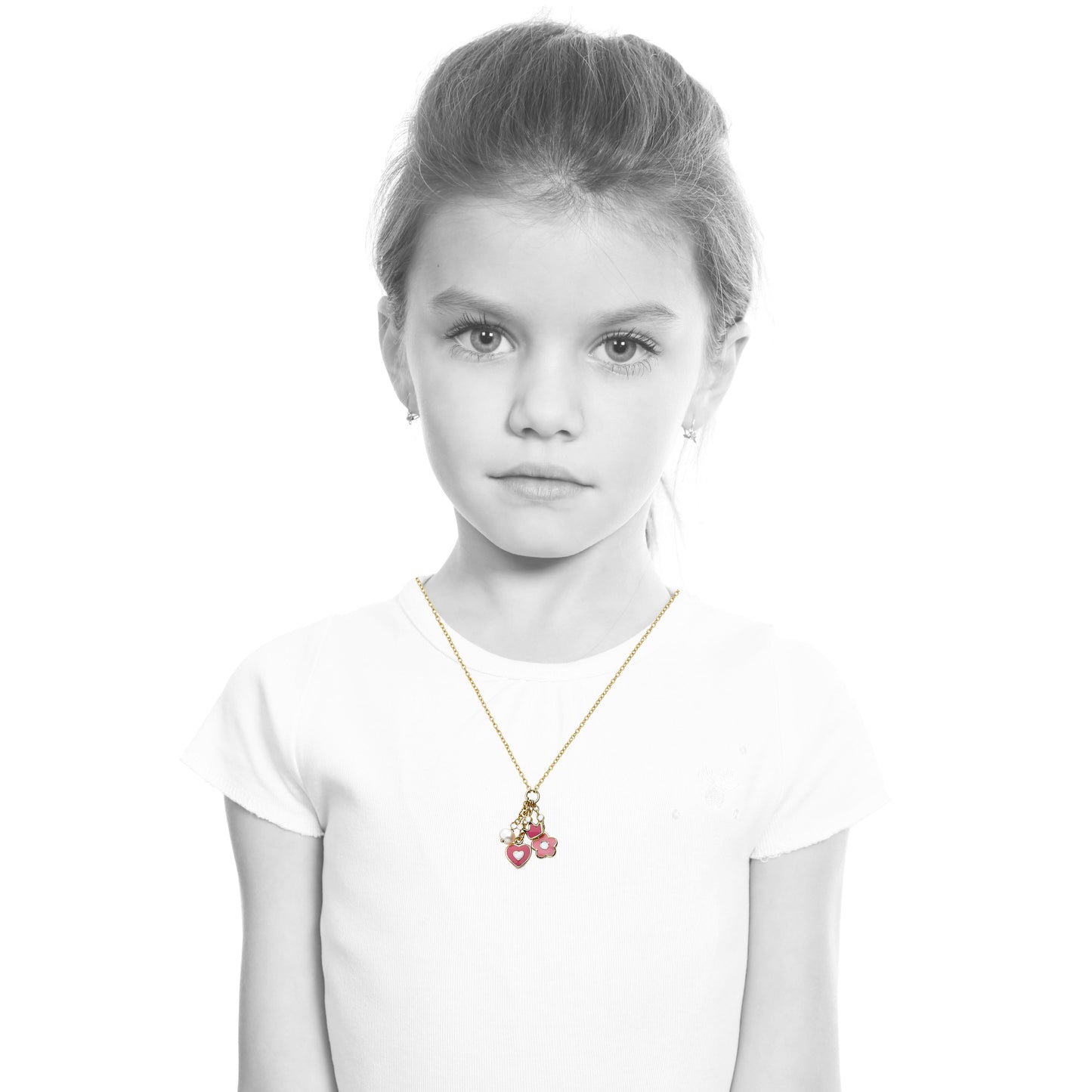 Charming Cluster Necklace
