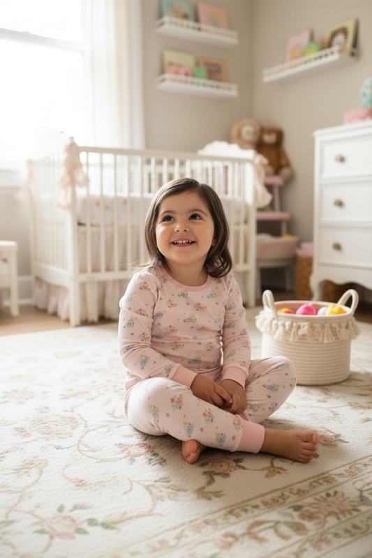 Blush Bloom (Long Sleeve PJ)