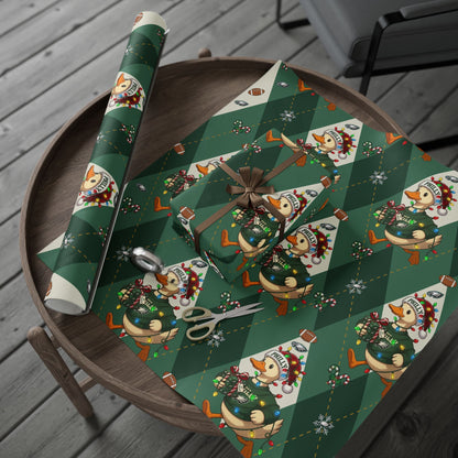 Philadelphia Eagles Christmas Wrapping Paper – Festive Football Duck Holiday Gift Wrap