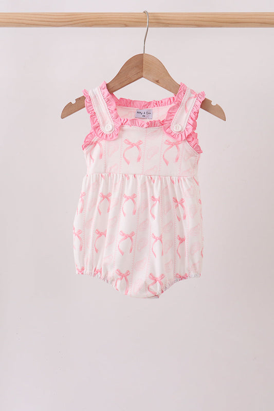 Pink Bow Print Bubble