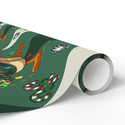 Philadelphia Eagles Christmas Wrapping Paper – Festive Football Duck Holiday Gift Wrap