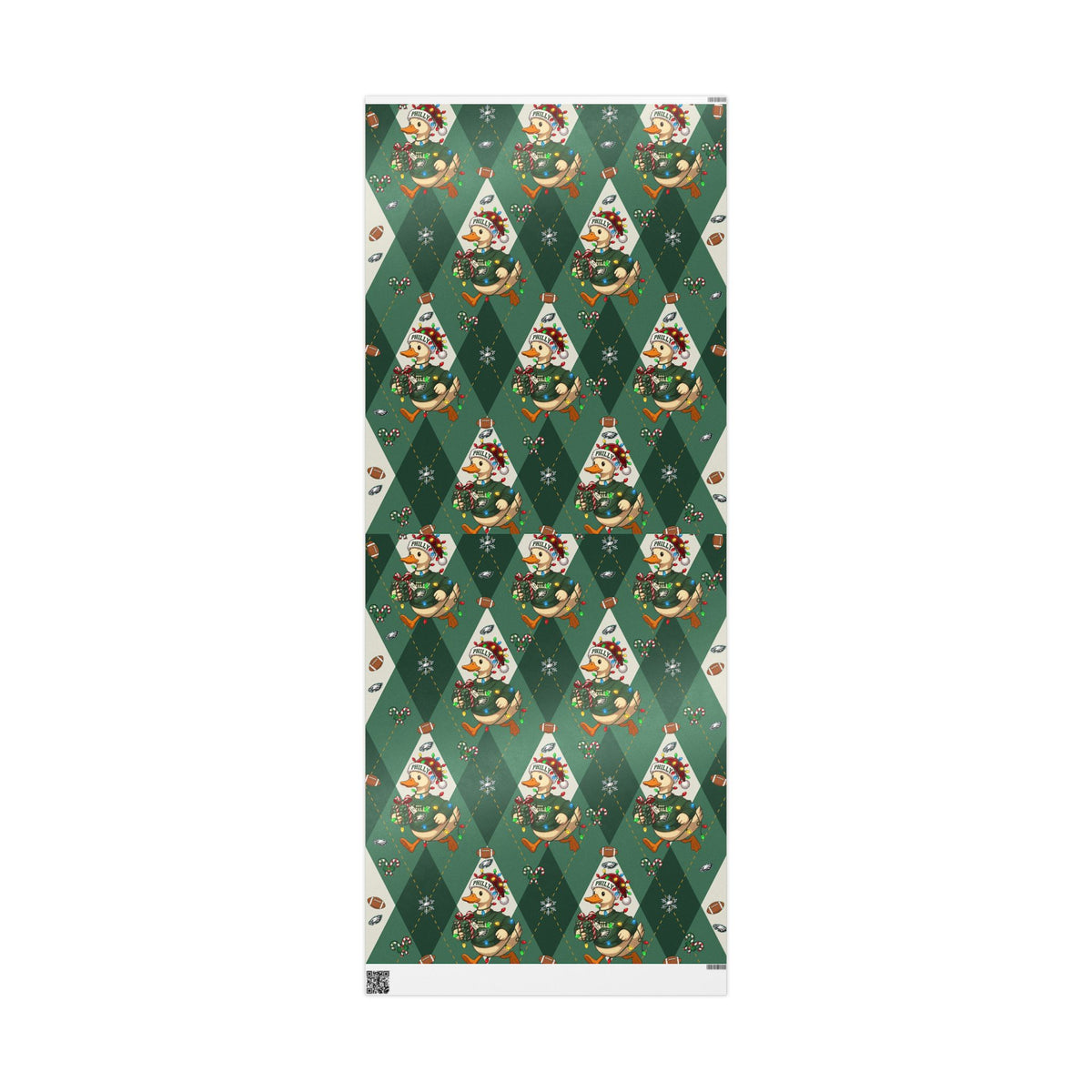 Philadelphia Eagles Christmas Wrapping Paper – Festive Football Duck Holiday Gift Wrap