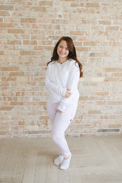 Pink Stripes - Women's Jogger