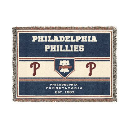 Woven Blanket for Phillies Fans!