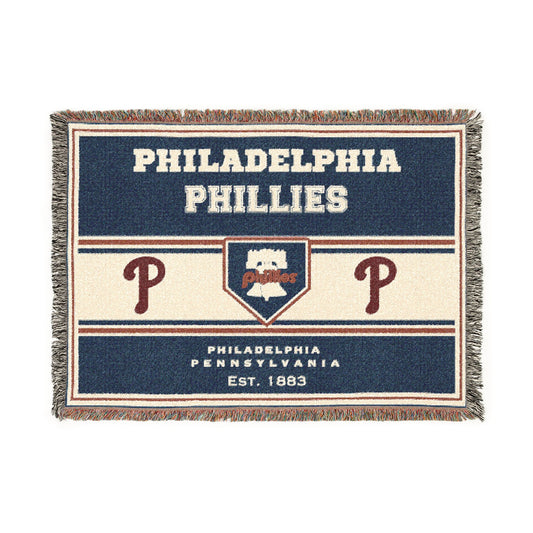 Woven Blanket for Phillies Fans!