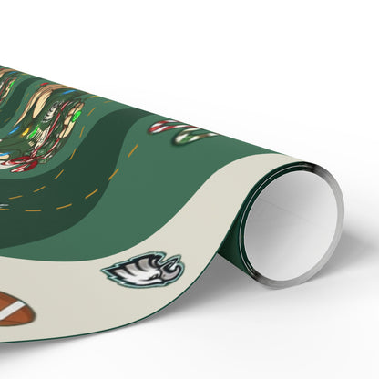 Philadelphia Eagles Christmas Wrapping Paper – Festive Football Duck Holiday Gift Wrap