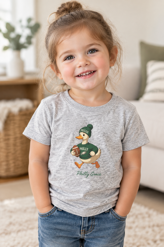 Toddler Philly Goose Graphic Tee — eagles