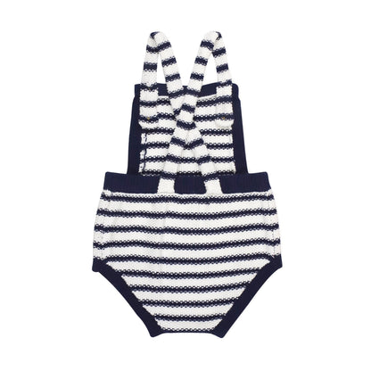 Overall Sweater Romper