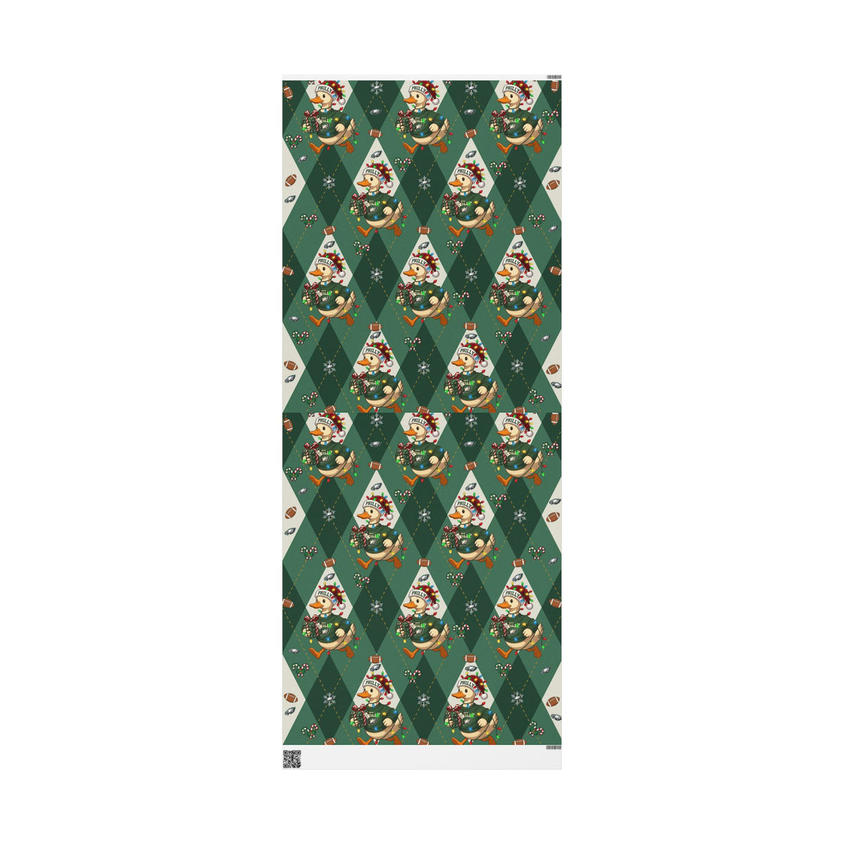 Philadelphia Eagles Christmas Wrapping Paper – Festive Football Duck Holiday Gift Wrap