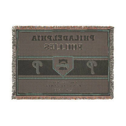 Woven Blanket for Phillies Fans!