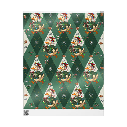 Philadelphia Eagles Christmas Wrapping Paper – Festive Football Duck Holiday Gift Wrap