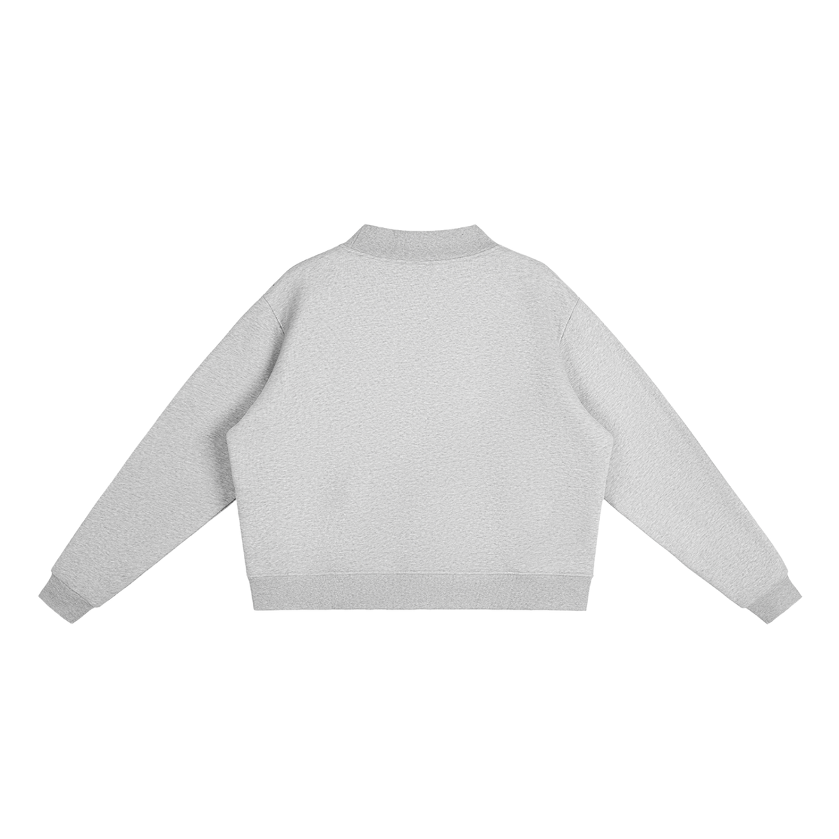 Philly  Essential Fleece Mock-Neck Crew Sweatshirt