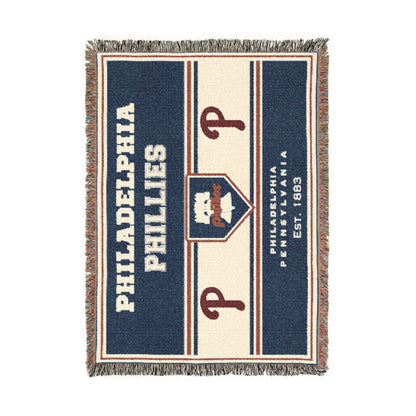 Woven Blanket for Phillies Fans!