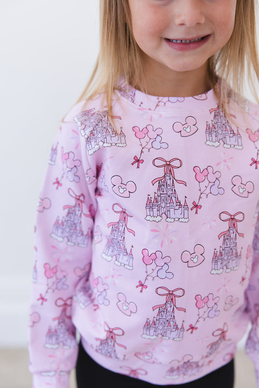 Coquette Castles - Define Terry Sweatshirt