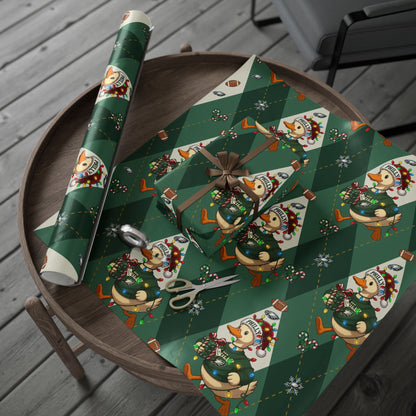 Philadelphia Eagles Christmas Wrapping Paper – Festive Football Duck Holiday Gift Wrap