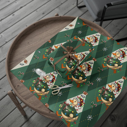 Philadelphia Eagles Christmas Wrapping Paper – Festive Football Duck Holiday Gift Wrap