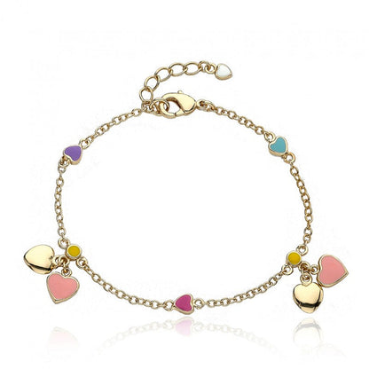 Heart Charm Bracelet
