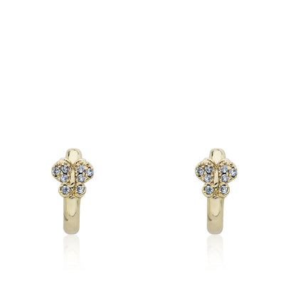Cz Butterfly Baby Earring