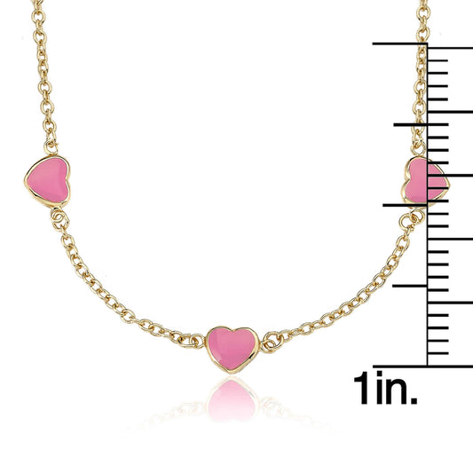Triple Heart Necklace