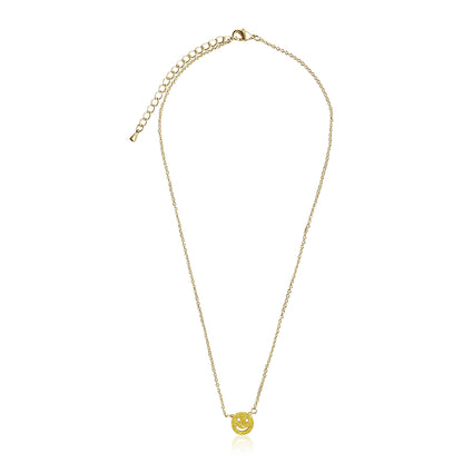 Glitter Girl Opal Smile Necklace