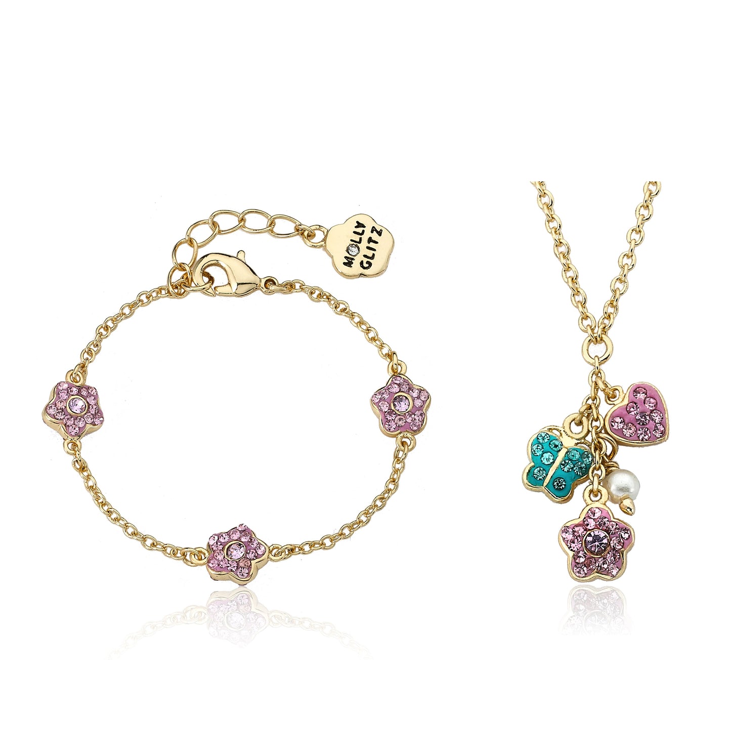 Crystal Flower Bracelet