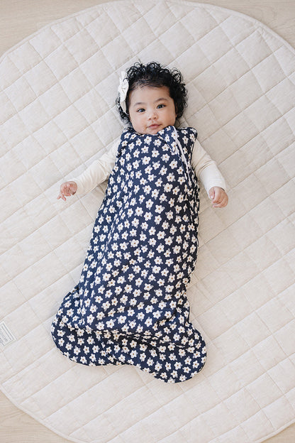 Navy Daisy Sleep Sack