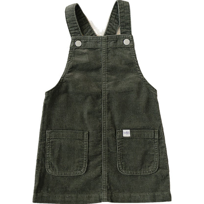 Green Corduroy Dress
