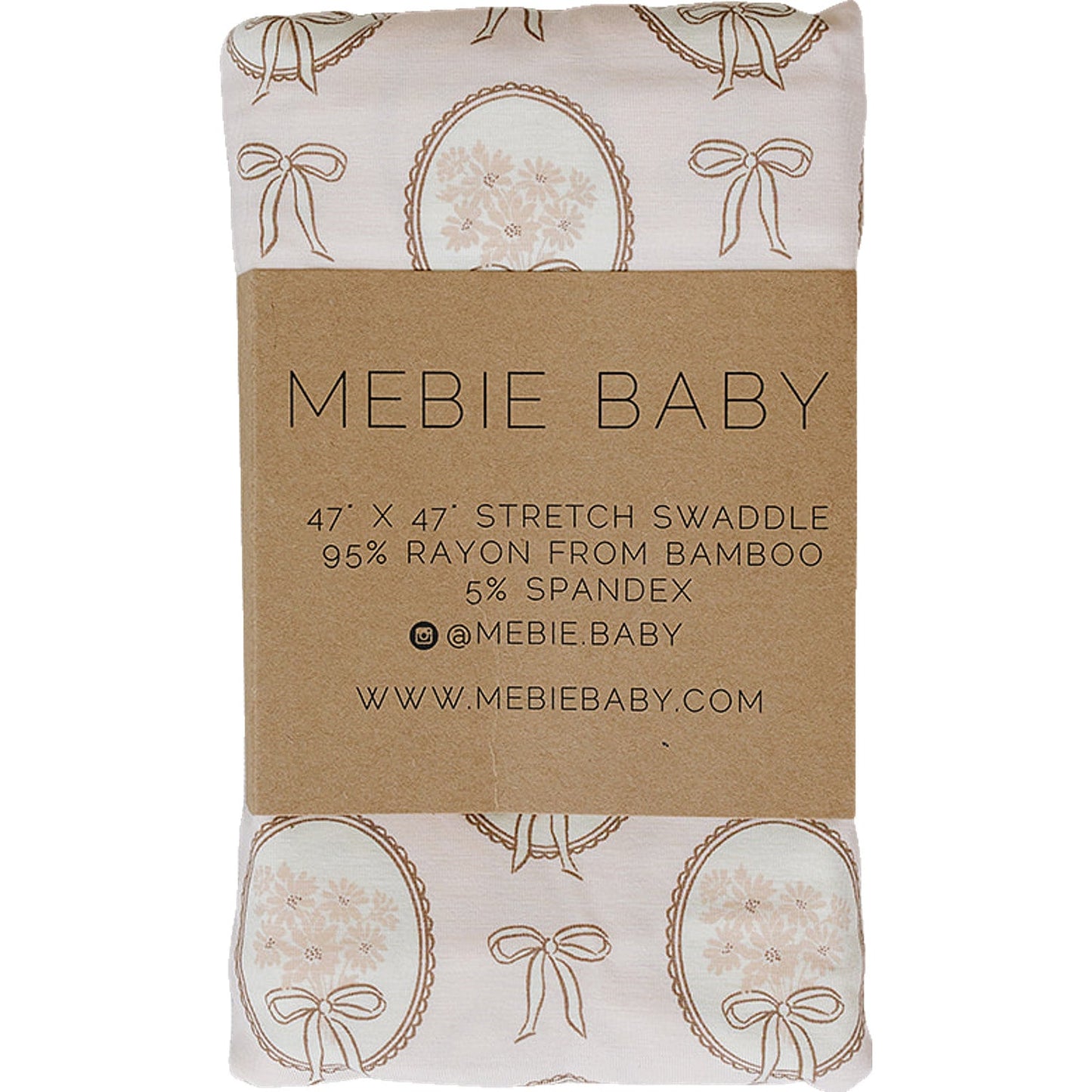 Vintage Bouquet Bamboo Stretch Swaddle