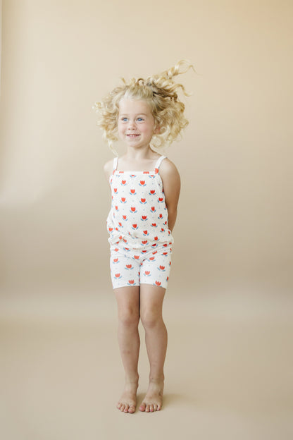 Red White & Blue Tulip Ribbed Bamboo 2pc Tank Set *Sizes 4T-6 left