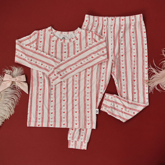 Organic Bamboo 2pc Pajamas — Laced with Love | Baby & Kids Sleepwear