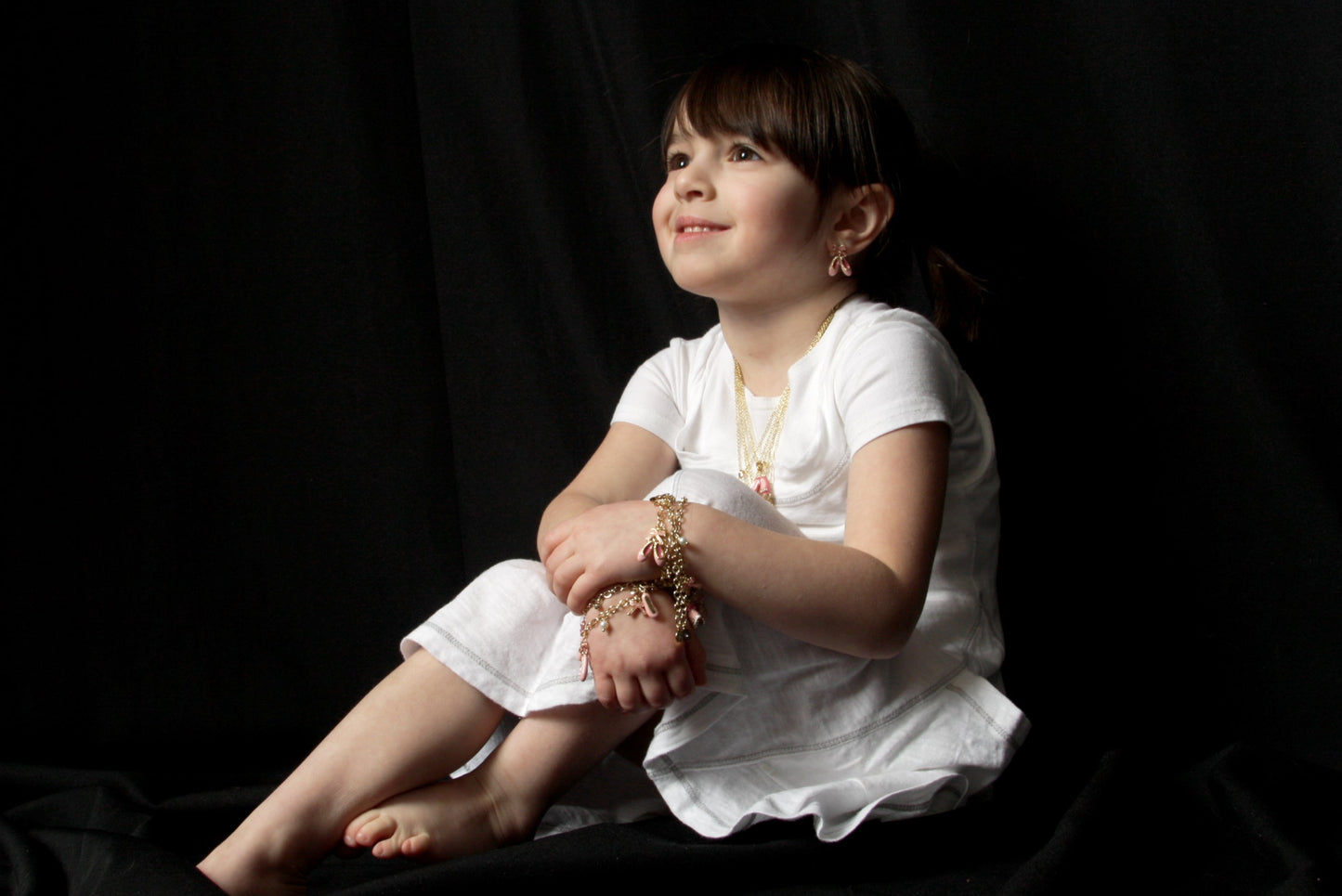 Ballet Shoe Necklace